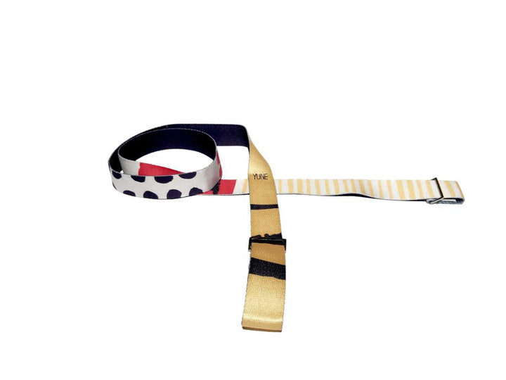 Yoga Strap | Stretching Strap | Metal Buckles | Multi Color | Yune Yoga | The Leo by Yune Yoga